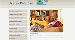 Desktop Screenshot of jamesfadiman.com